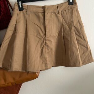 H&M Divided Camel Skirt